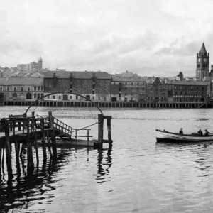 Derry Print 1939: River Foyle View Derry Print 1939: River Foyle View
