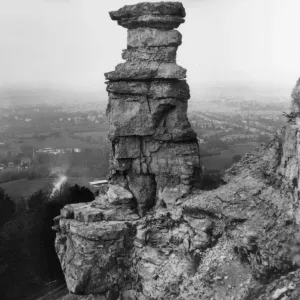 The Devils Chimney Print, Leckhampton Hill, Gloucestershire The Devils Chimney Print, Leckhampton Hill, Gloucestershire