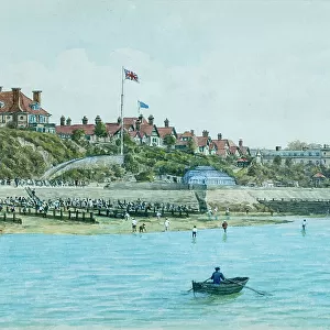 Dovercourt Bay, Essex, viewed from the sea