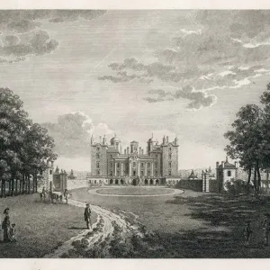 Drumlanrig Castle Print, Dumfries and Galloway Drumlanrig Castle Print, Dumfries and Galloway