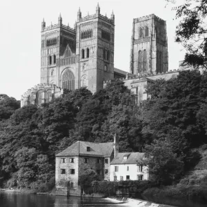 Durham Cathedral Print: Norman Architecture and Central Tower Durham Cathedral Print: Norman Architecture and Central Tower
