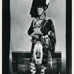 Edward VIII as Colonel-in Chief of the Guards regiments