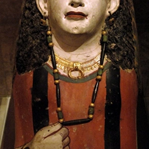 Egyptian Art. Mummy mask. Roman Period. 6070 A. C