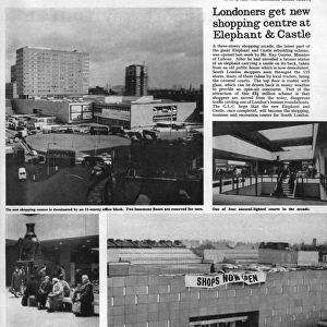 Elephant and Castle shopping centre opens, 1965