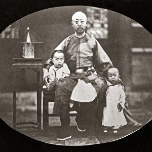 Last Emperor of China, with his father Prince Chun