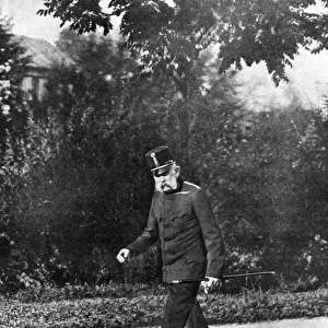 Emperor Franz Josef of Austria at Bad Ischl
