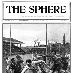 England rugby victory 1914