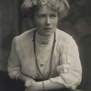 Ethel Snowden Suffragist Print circa 1908