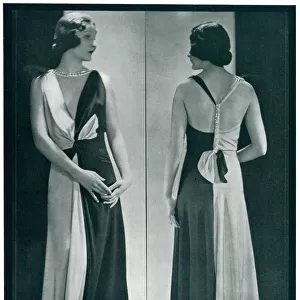 Evening dress by Worth, 1931