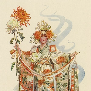 Fairies of the Garden - The Chrysanthemum