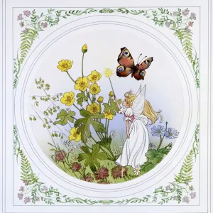 Fairy Casting a Magic Spell Print Fairy Casting a Magic Spell Print