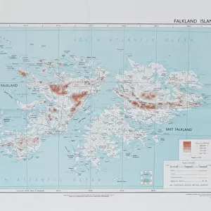 Falkland Islands Fine Art Print Collection: Maps
