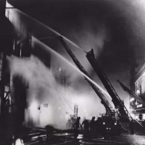 Fatal fire at HMV record store, Oxford Street, London