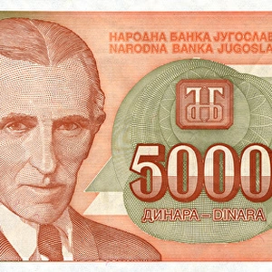 Federal Republic of Yugoslavia - Banknote - 5000 Dinar