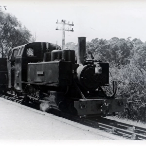 Ffestiniog Narrow Gauge Steam Locomotive Mountaineer