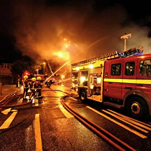London Fire Brigade: Firefighting