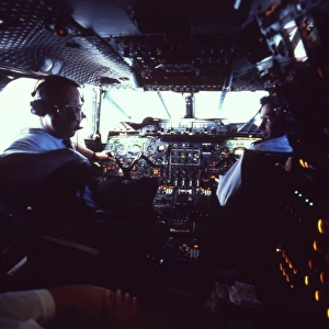 Flightdeck of Concorde