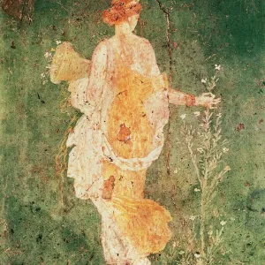 Roman Fresco Print of Flora, Goddess of Spring Roman Fresco Print of Flora, Goddess of Spring