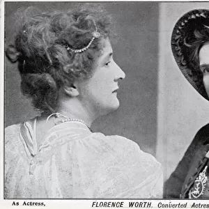 Florence Worth, as actress and Salvationist