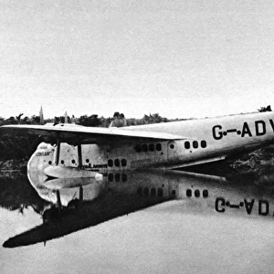 Flying Boat in River Dangu
