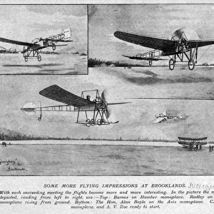 Some flying impressions at Brooklands June 1910