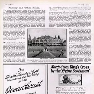 Flying Scotsman ad, 1925