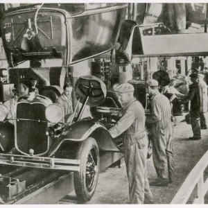 Ford Assembly Line 1929 Print Ford Assembly Line 1929 Print