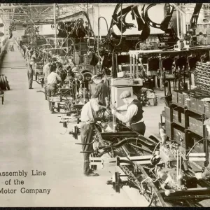 Ford Assembly Line Print - Rouge Plant, Dearborn Ford Assembly Line Print - Rouge Plant, Dearborn