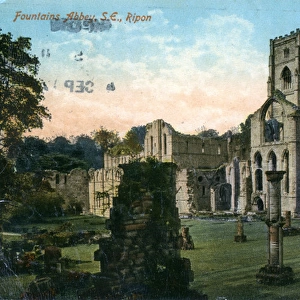 Fountains Abbey, Ripon, Yorkshire
