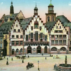 Frankfurt am Main Print, 1916 Frankfurt am Main Print, 1916