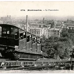 Funicular, Montmartre, Paris, France