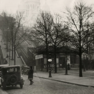 Funicular / Paris 1930S