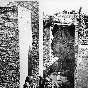Gate of Ishtar, Babylon, Iraq, Victorian period