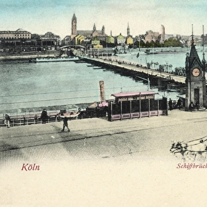 General view of Cologne, Germany