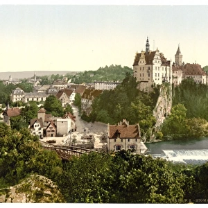 General view, Sigmarungen (i. e. Sigmaringen), Hohenzollern