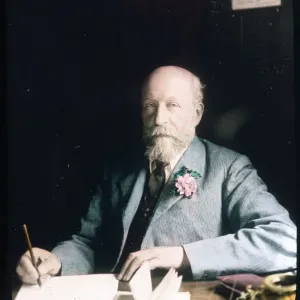 George Cadbury Print - Industrialist Portrait George Cadbury Print - Industrialist Portrait