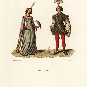 German costumes of the late 15th century