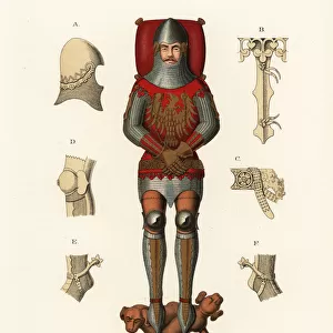 Gottfried Count of Arensberg, 14th century armour