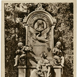The Grave of Robert and Clara Schumann at Bonn, Germany