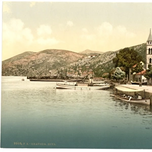Gravosa, water front, Dalmatia, Austro-Hungary