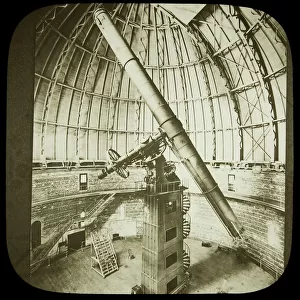 Great telescope at Yerkes Observatory, USA