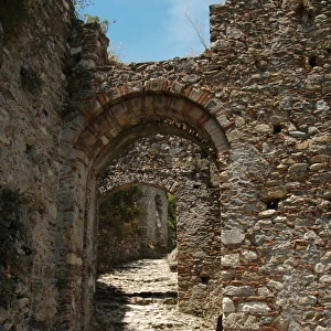 Greece. Mystras. Gate of Monemvasia. 13th Century. Fortified