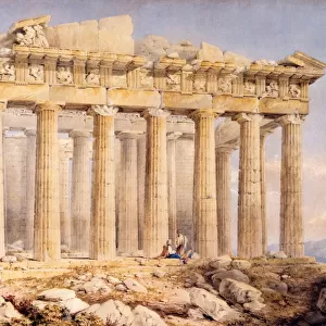 Greece, the Parthenon Athens 1818 Date: 1818