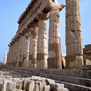 Greek art. Selinunte Acropolis. Temple C