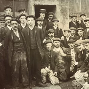 Group of factory workers, c. 1910