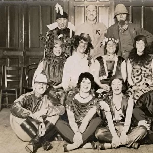 Group in fancy dress, c. 1927