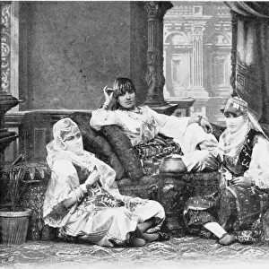 Group of girls of the Harem, Port Said