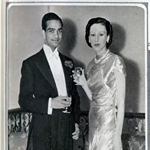 H H The Maharaja of Jaipur and Miss Molly Jones