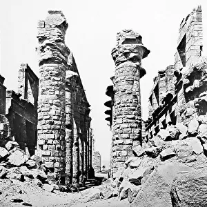 Hall of Columns, Great Hypostyle, Karnak, Egypt