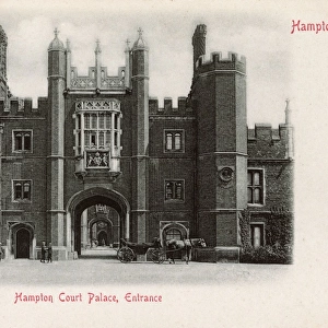 Hampton Court Palace - Main Entrance, London